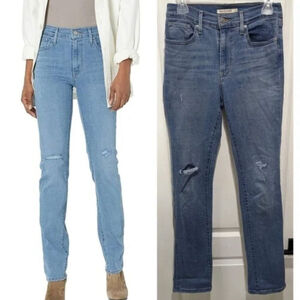 Levi's | 724 High-rise Straight Jeans in Slate Fixer